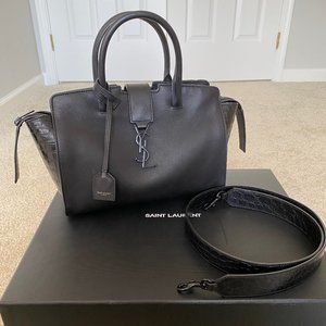 Saint Laurent Downtown Cabas Baby Satchel Bag